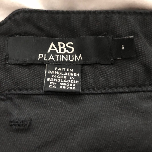 ABS Tencel Linen Blend Trouser Shorts 6 $88 - Picture 7 of 8